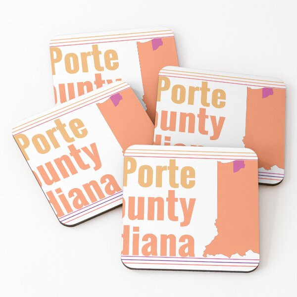 Item preview, Laporte County Indiana Highlighted on State Map designed and sold by TheIconSmith.