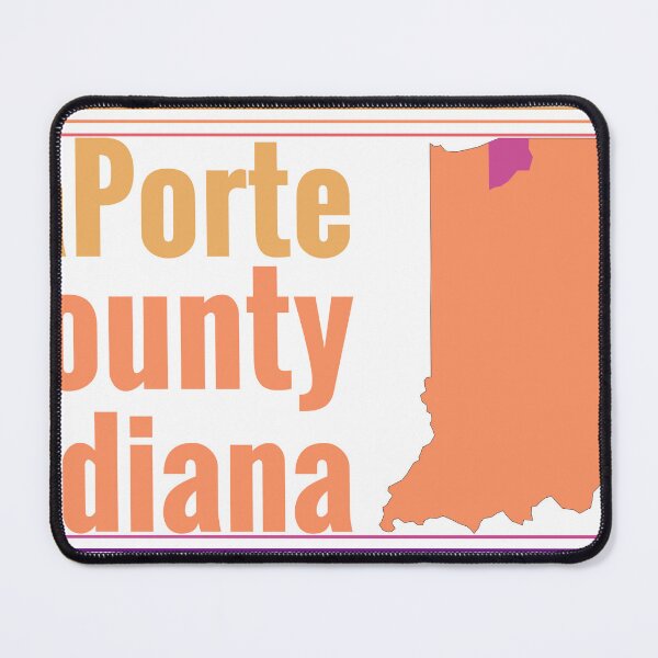 Item preview, Laporte County Indiana Highlighted on State Map designed and sold by TheIconSmith.