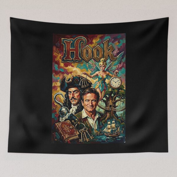 Item preview, Return To Neverland A Hook Tribute designed and sold by kawaii kid.