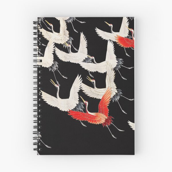 Item preview, Furisode with a Myriad of Flying Cranes designed and sold by VenusArt7.