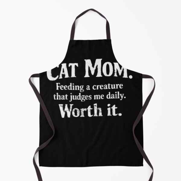 Item preview, Cat Mom Feeding A Creature That Judges Me Daily Funny Cat Shirt designed and sold by FurryPrintLab-FurryPrintLabDesign.