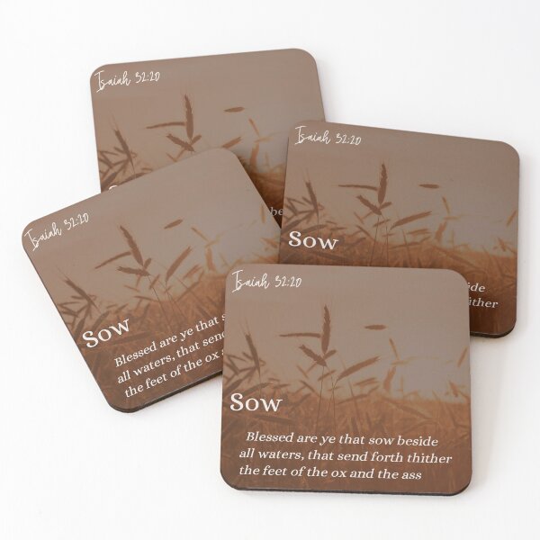 Item preview, Isaiah 32:20 designed and sold by Undonemadenew.
