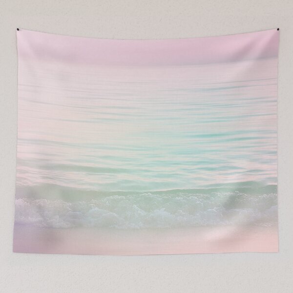 Item preview, Dreamy Pastel Seascape #buyart #pastelvibes designed and sold by Dominiquevari.