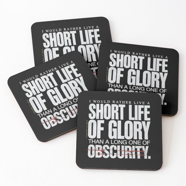 Item preview, Would Rather Live A Short Life Of Glory - Alexander The Great designed and sold by Enea Kelo.