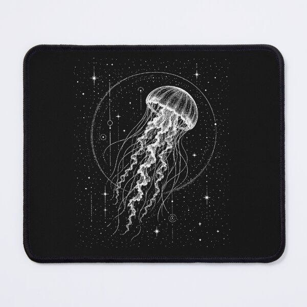 Item preview, jellyfish Diving Space Galaxy Night Sky designed and sold by SOUFIANE1991.