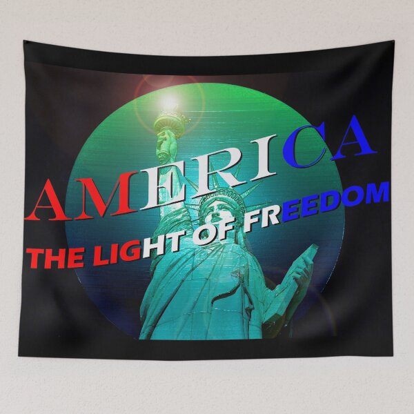 Item preview, America the Light of Freedom designed and sold by Dlt1981.