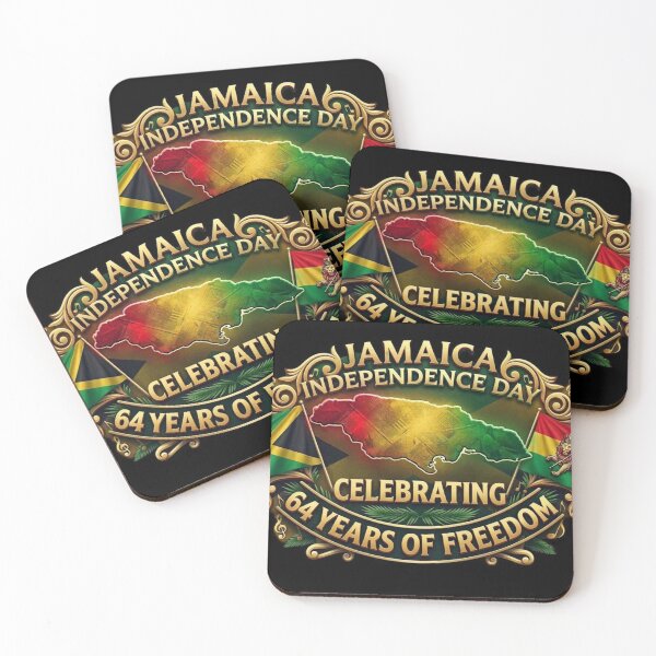 Item preview,  Jamaica Independence Day Collection: 64 Years of Freedom designed and sold by globetrottergfx.