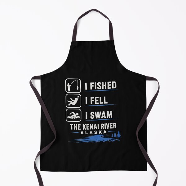 Item preview, I Fished I Fell I Swam The Kenai River Alaska Funny Saying Outdoor Adventure  designed and sold by Bright08.