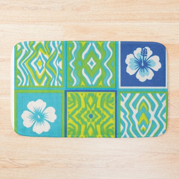 Item preview, Vibrant Geometric and Floral Textile Pattern Design 1 designed and sold by Lucia Amaris Art.
