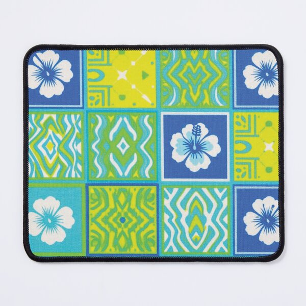 Item preview, Vibrant Geometric and Floral Textile Pattern Design 1 designed and sold by Lucia Amaris Art.