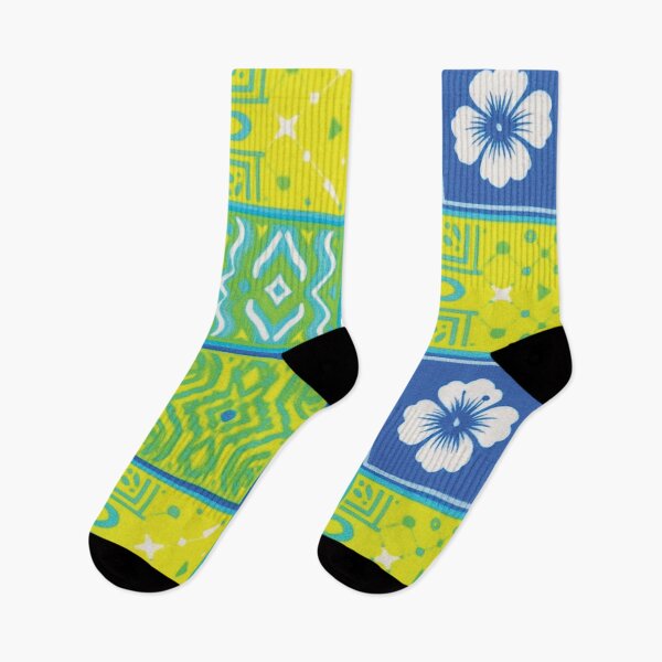 Item preview, Vibrant Geometric and Floral Textile Pattern Design 1 designed and sold by Lucia Amaris Art.