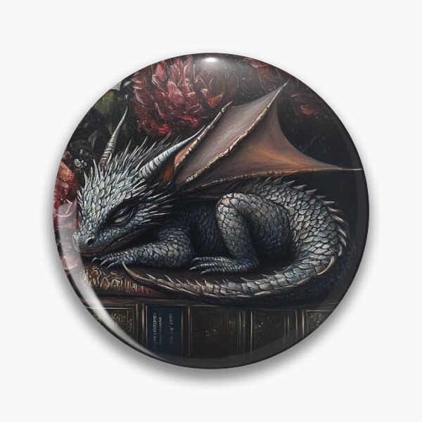 Item preview, Fantasy Artwork Dragon Bookish designed and sold by Art-Max.