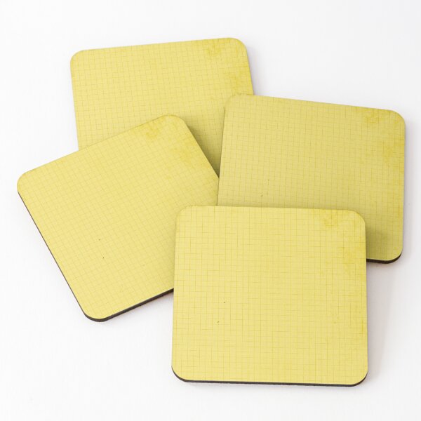 Item preview, Textured Yellow Graph Paper designed and sold by PapercutandSuch.