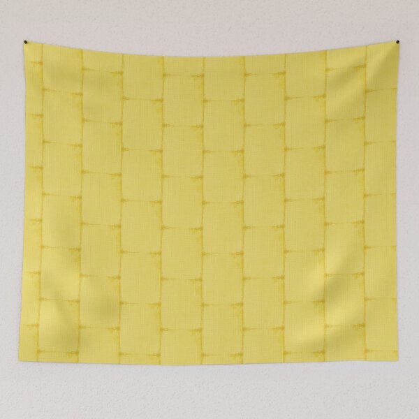 Item preview, Textured Yellow Graph Paper designed and sold by PapercutandSuch.