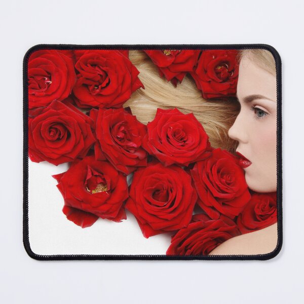 Item preview, Woman Surrounded by Red Roses designed and sold by Superview.