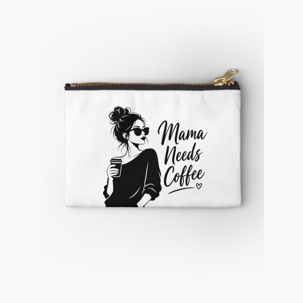 Item preview, Messy Bun Mom Needs Coffee designed and sold by NeoSakura.