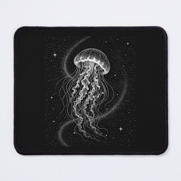 Item preview, jellyfish Diving Space Galaxy Night Sky designed and sold by SOUFIANE1991.