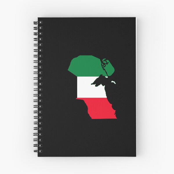 Item preview, Flag Map of Kuwait designed and sold by DreamBrushy.