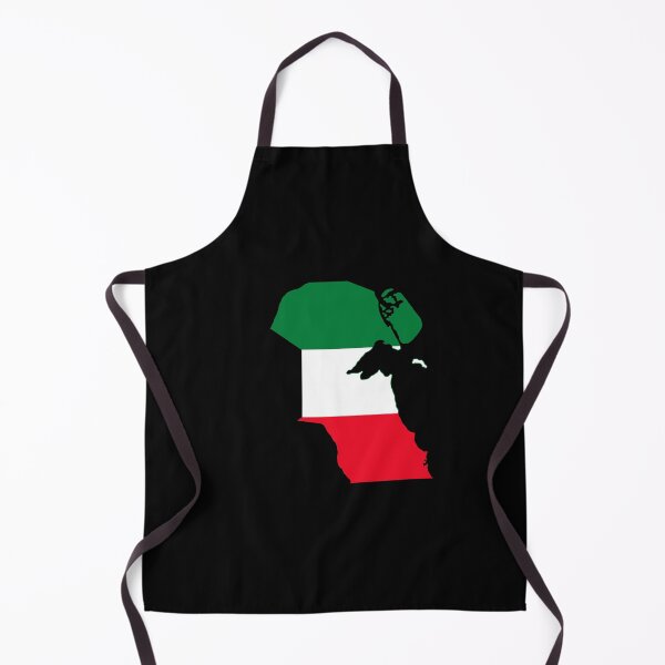 Item preview, Flag Map of Kuwait designed and sold by DreamBrushy.