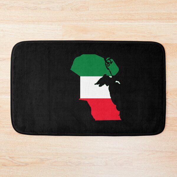 Item preview, Flag Map of Kuwait designed and sold by DreamBrushy.