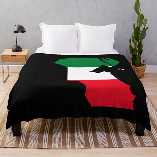 Item preview, Flag Map of Kuwait designed and sold by DreamBrushy.