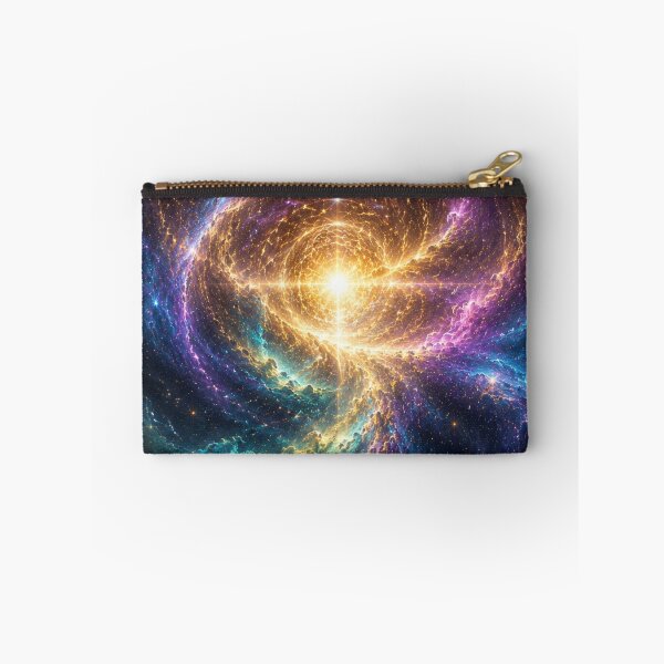 Item preview, Gold Convergence Celestial Nebula Wall Art designed and sold by OandSDesigns23.