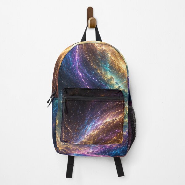 Item preview, Gold Convergence Celestial Nebula Wall Art designed and sold by OandSDesigns23.