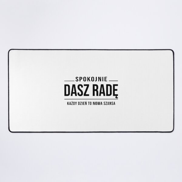 Item preview, Dasz Radę Black designed and sold by Pencil & Pixel.