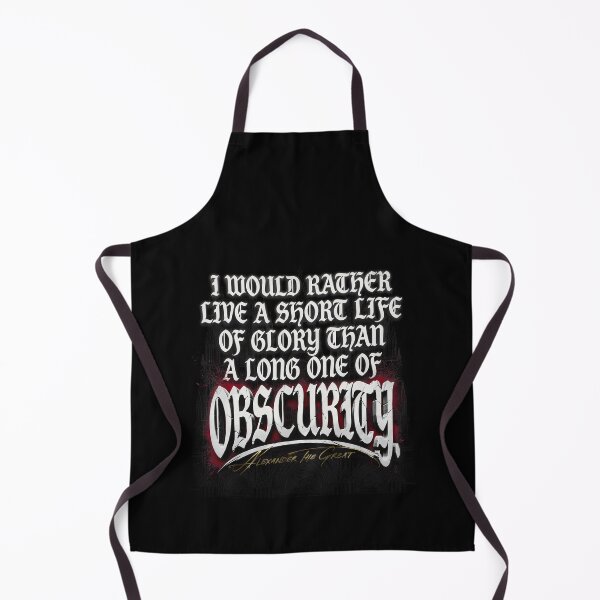 Item preview, Would Rather Live A Short Life Of Glory - Alexander The Great designed and sold by Enea Kelo.