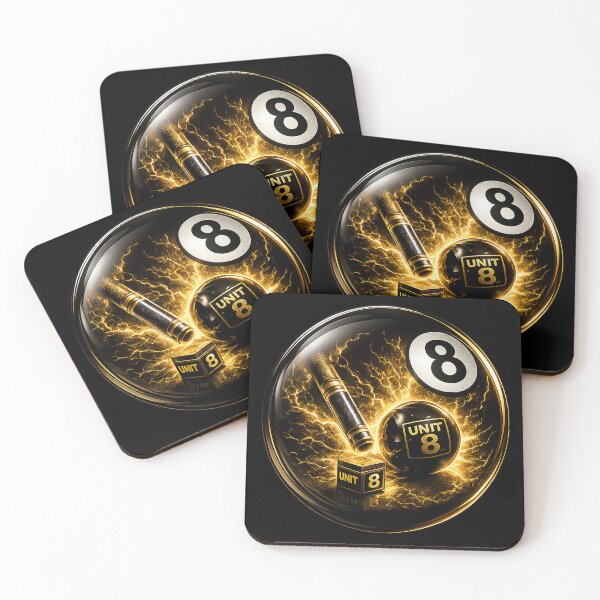 Item preview, Unit 8 After Hours Club: The Amber Eight Ball Orb designed and sold by AfterDarkVisuals.