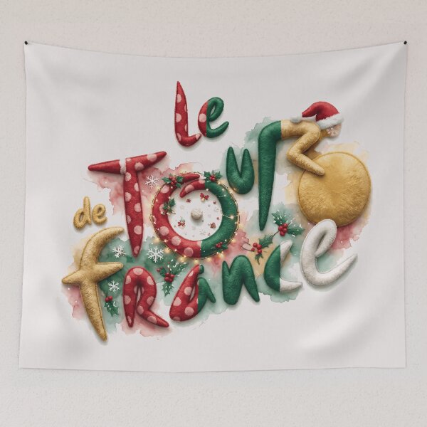 Item preview, Le tour de france cyclist christmas gift designed and sold by Colorfulman.