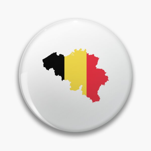 Artikelvorschau, Belgien Flaggenkarte entworfen und verkauft von Inspirationmotivation.