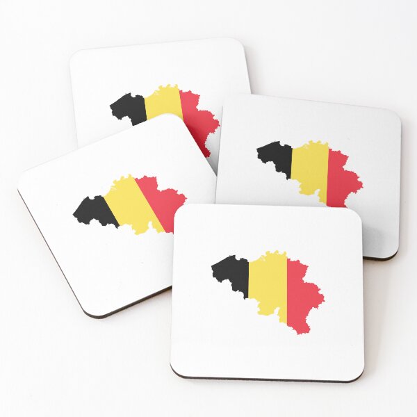 Item preview, Belgium Flag Map designed and sold by Inspirationmotivation.