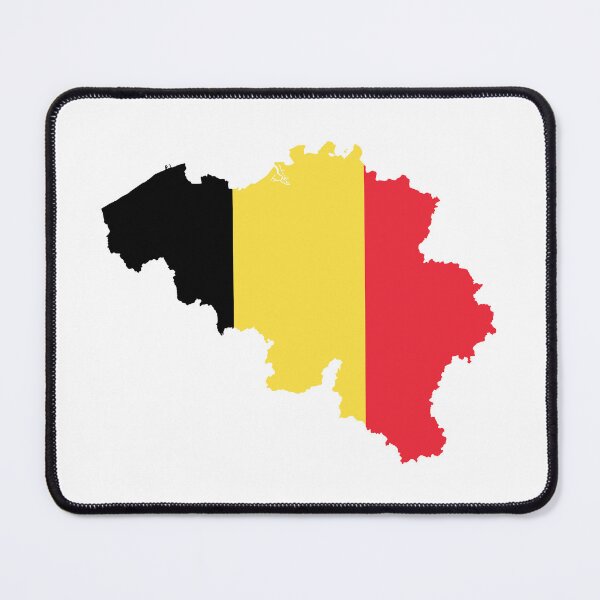 Item preview, Belgium Flag Map designed and sold by Inspirationmotivation.