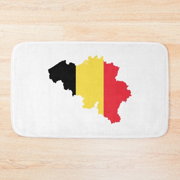 Item preview, Belgium Flag Map designed and sold by Inspirationmotivation.