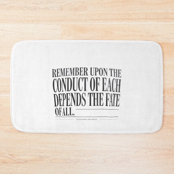 Item preview, Upon The Conduct Of Each Depends The Fate Of All - Alexander The Great designed and sold by Enea Kelo.