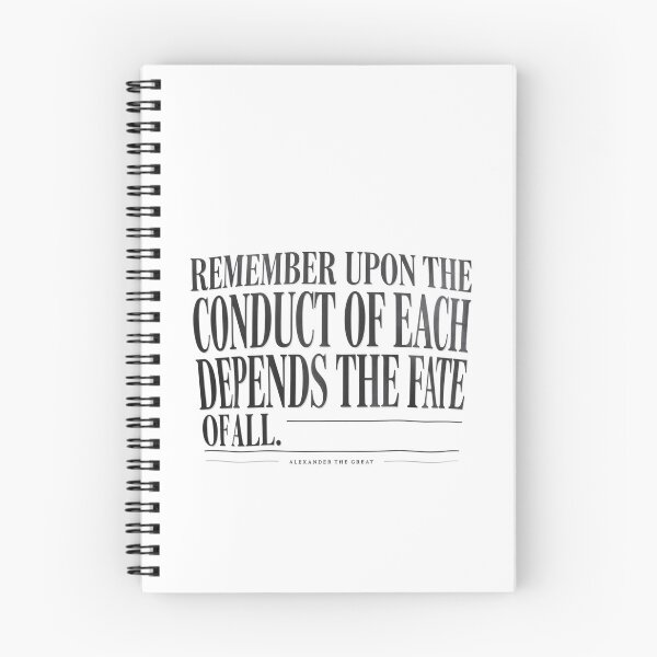 Item preview, Upon The Conduct Of Each Depends The Fate Of All - Alexander The Great designed and sold by Enea Kelo.