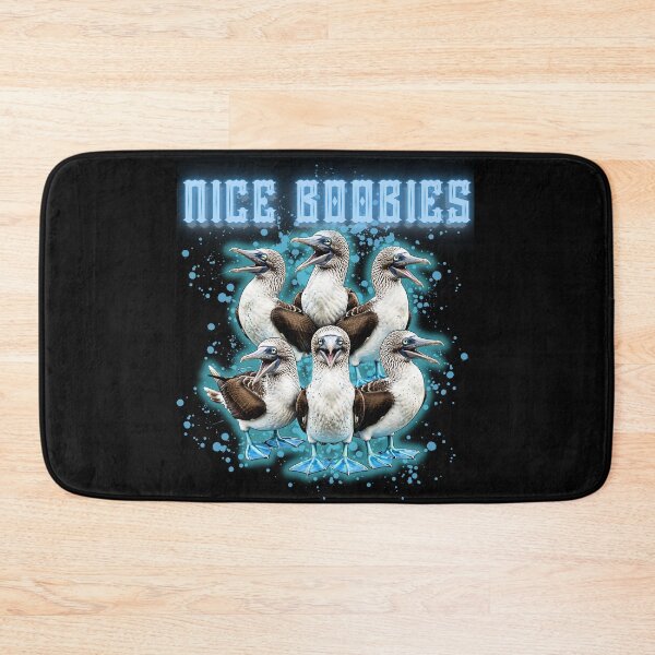 Item preview, Nice Boobies - Funny Blue Footed Booby Bird Vintage Bootleg Birdwatching Pun designed and sold by Neurospicy Trolls.