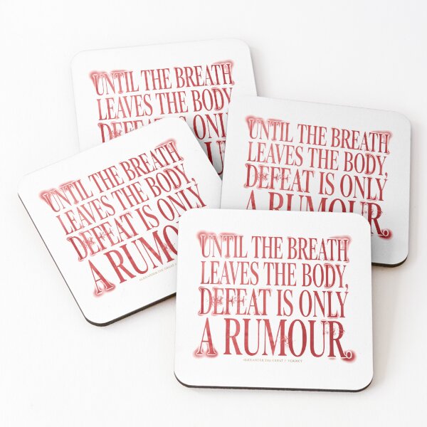 Item preview, Defeat Is Only A Rumour - Alexander The Great designed and sold by Enea Kelo.
