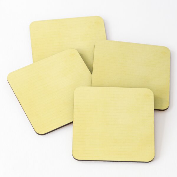 Item preview, Textured Yellow Lined Paper designed and sold by PapercutandSuch.
