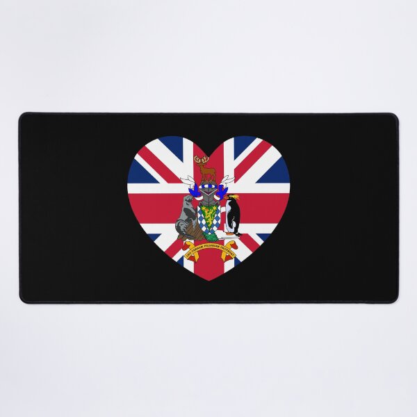 Item preview, South Georgia And The South Sandwich Islands Flag Heart GS designed and sold by shitpostee.