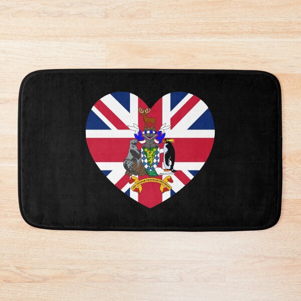 Item preview, South Georgia And The South Sandwich Islands Flag Heart GS designed and sold by shitpostee.
