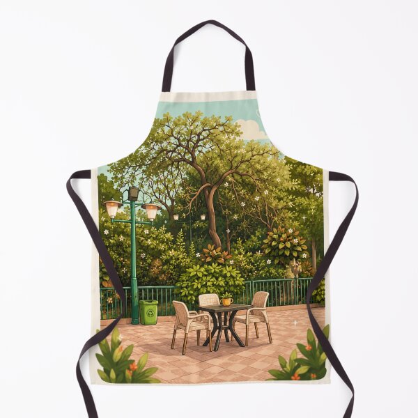 Item preview, Nile Garden Peaceful Terrace View designed and sold by LaylaArtStudio.
