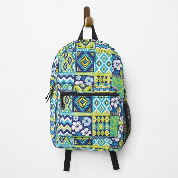 Item preview, Vibrant Geometric and Floral Textile Pattern Design 2 designed and sold by Lucia Amaris Art.
