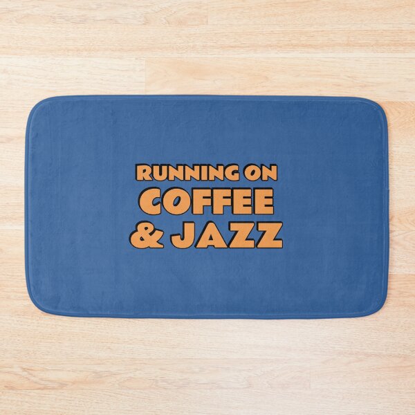 Item preview, Running on coffee and jazz  designed and sold by Inspirationmotivation.