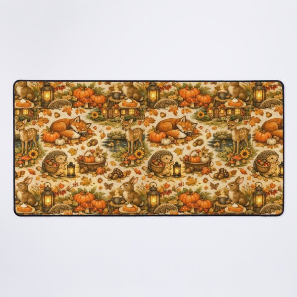 Item preview, Autumn Woodland Cottagecore – Harvest Forest Cozy Pattern designed and sold by Shadowframe Studios.