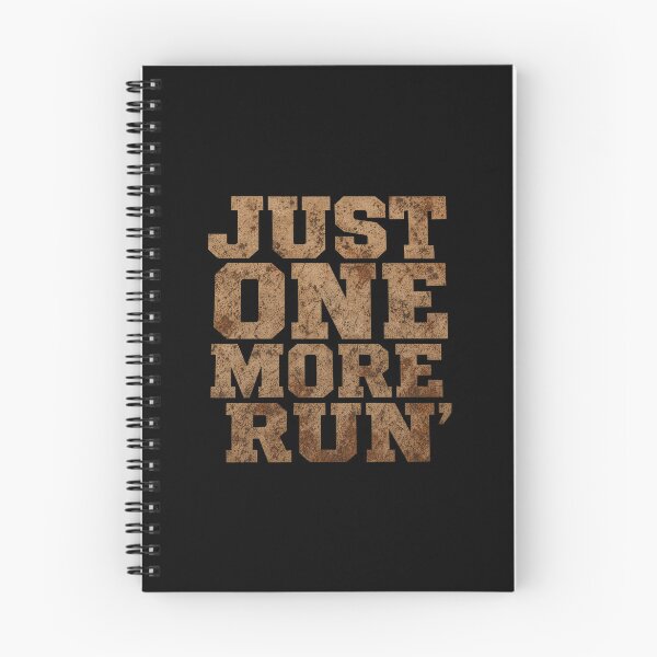 Item preview, Just One More Run Mountain Bike Dirt Texture Tee Sticker MTB Trail Rider Gift designed and sold by sharifex.