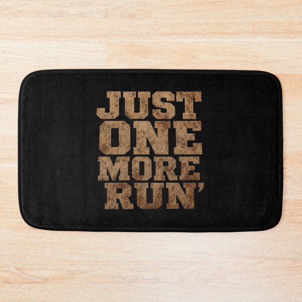 Item preview, Just One More Run Mountain Bike Dirt Texture Tee Sticker MTB Trail Rider Gift designed and sold by sharifex.
