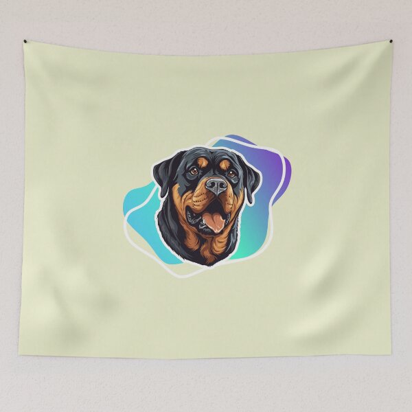 Item preview, Rottweiler Portrait  designed and sold by FanFest.