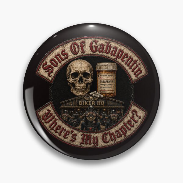 Item preview, Sons Of Gabapentin Biker Club designed and sold by AlienAlmanac.